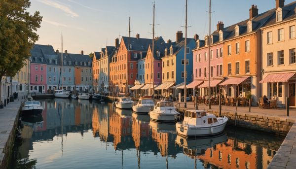 Habiter à deux pas des quais et voiliers