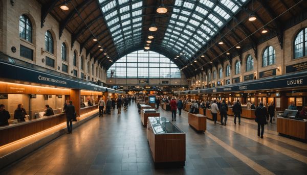Où s'installer dans une station animée ?