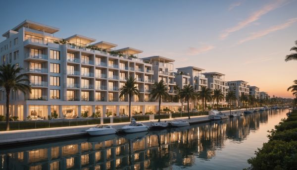 Résidences de standing près des marinas