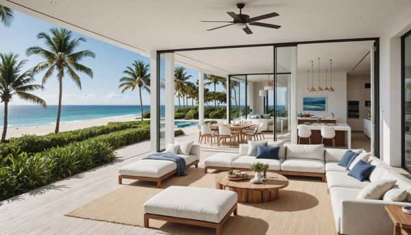 Villas avec accès direct à la plage